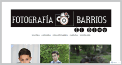 Desktop Screenshot of fotografiabarrios.com